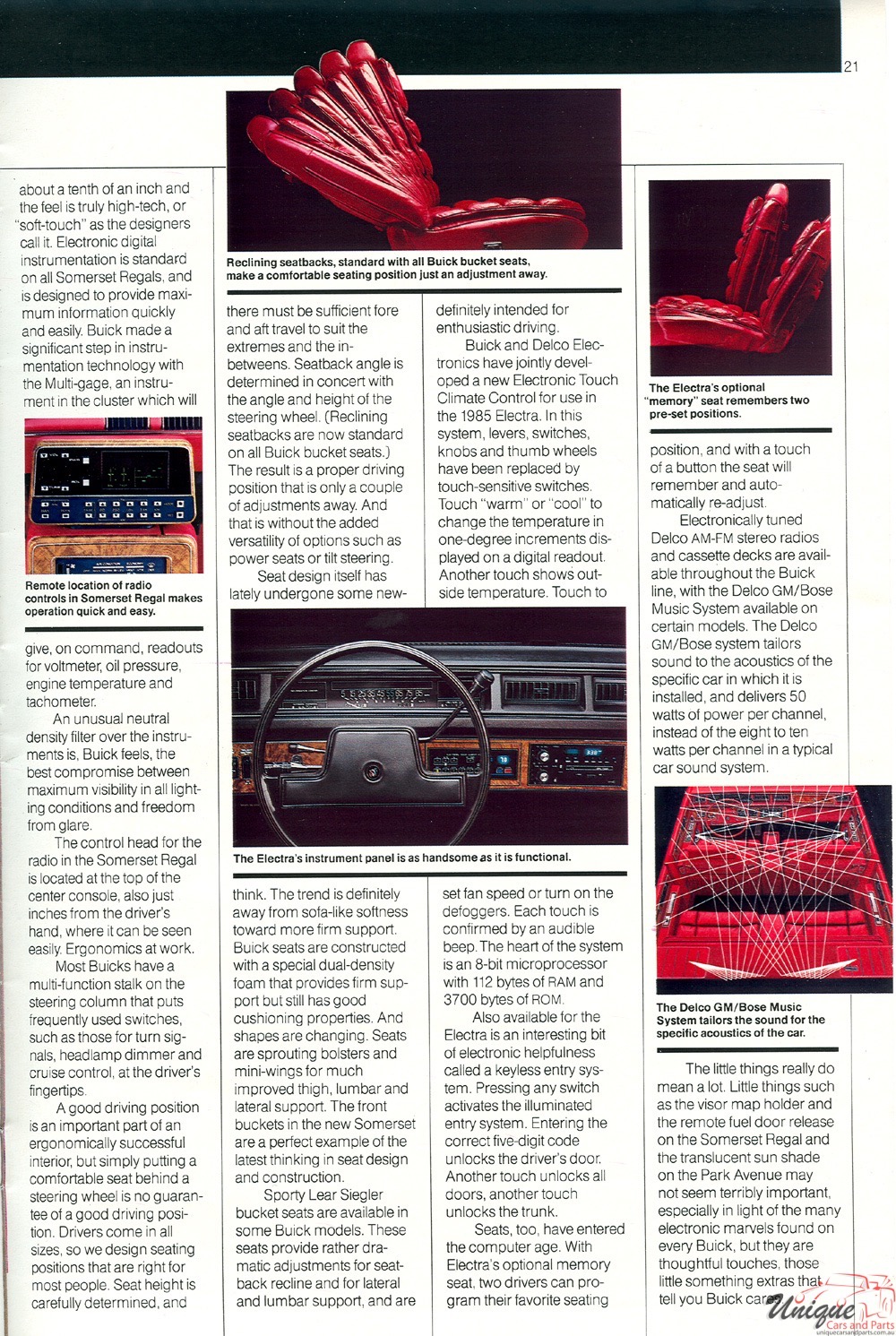 1985 Buick Science Book Page 19